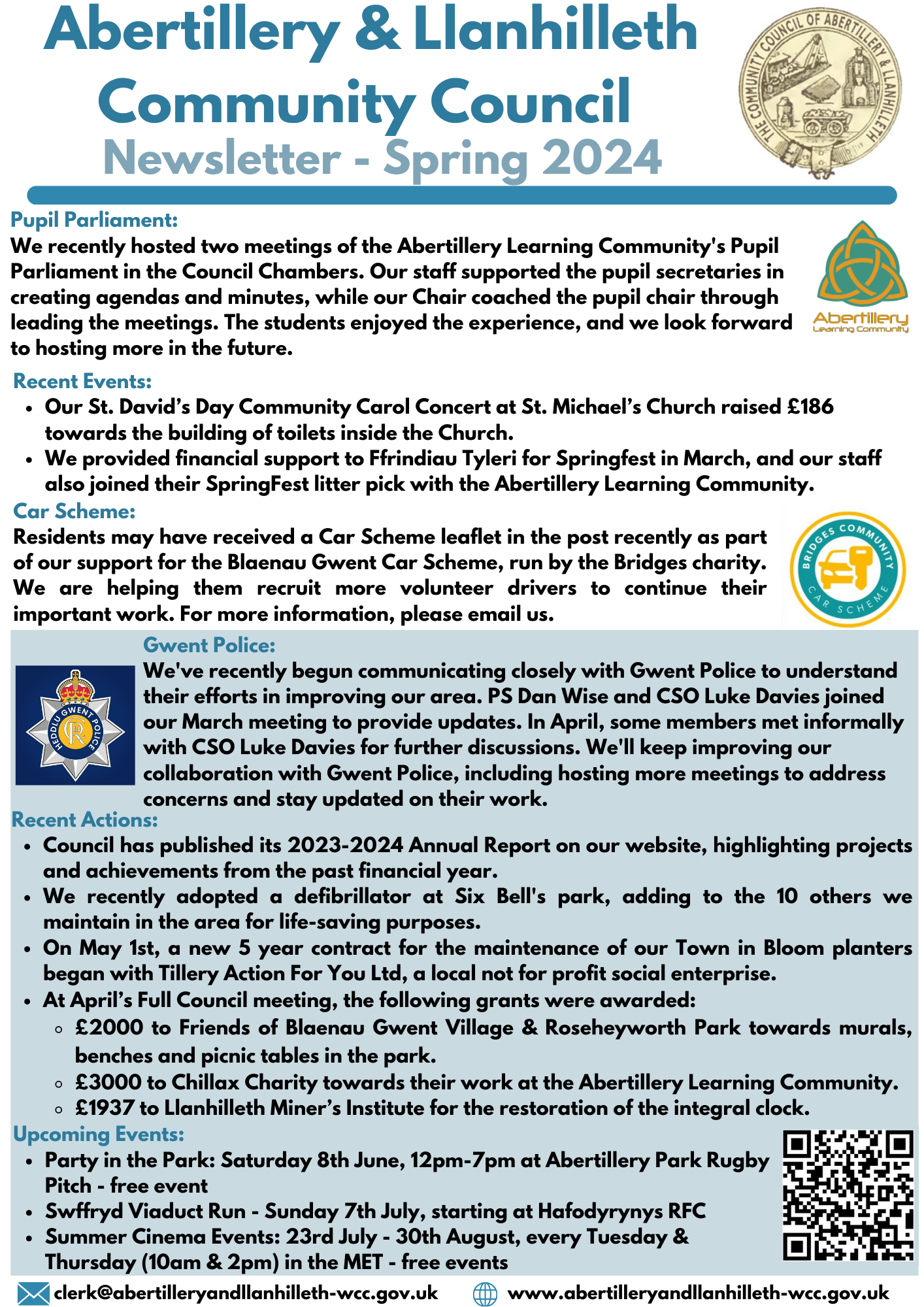 Spring 2024 Newsletter