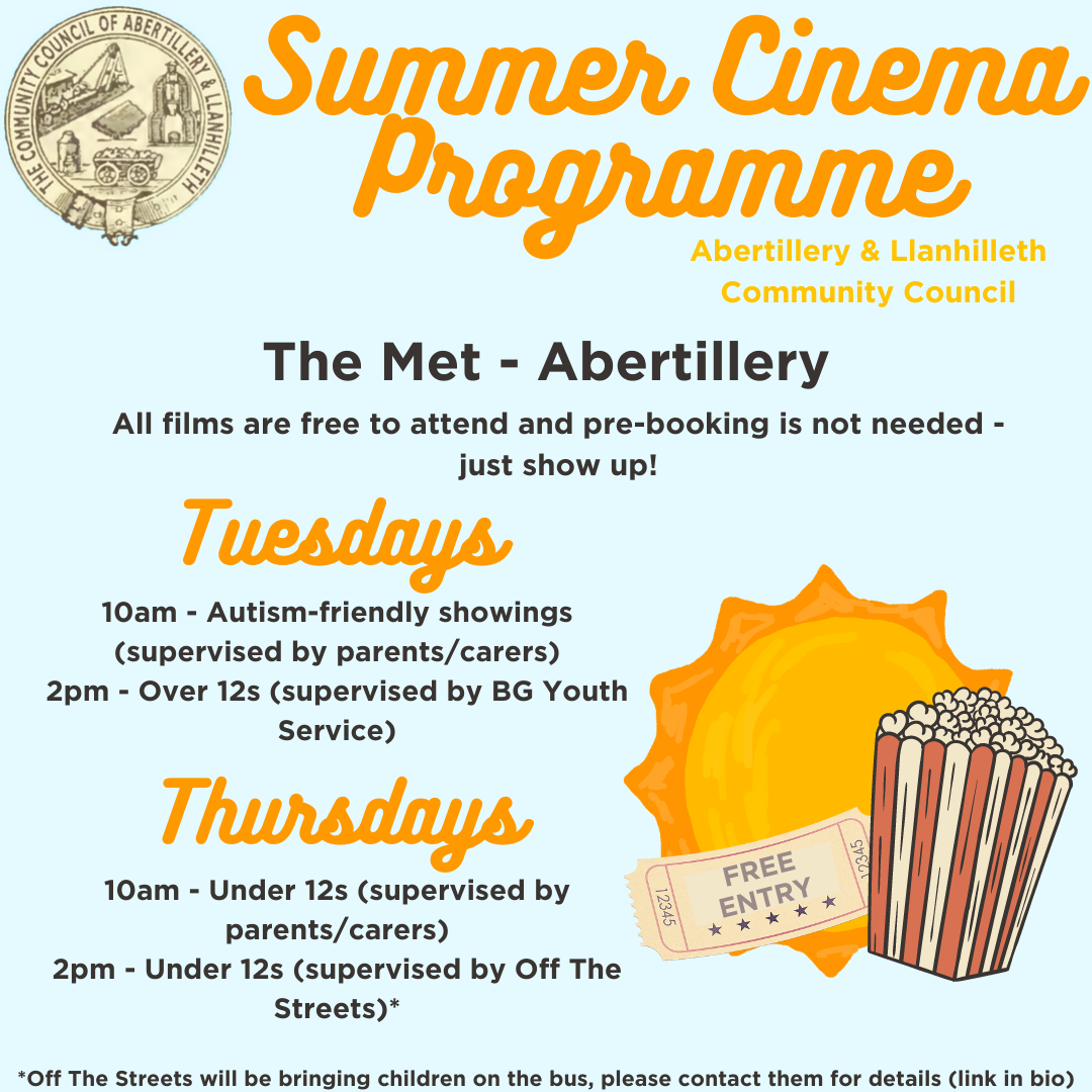 Summer Cinema Programme