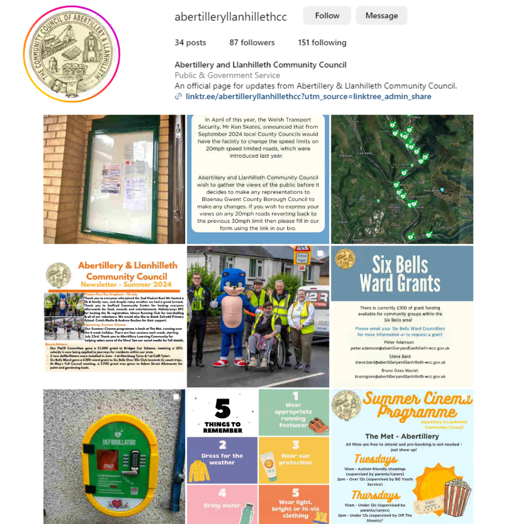 Council Instagram Page