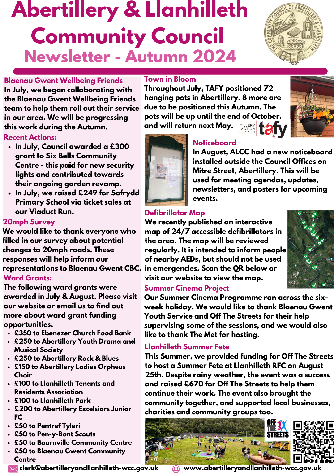 Autumn Newsletter
