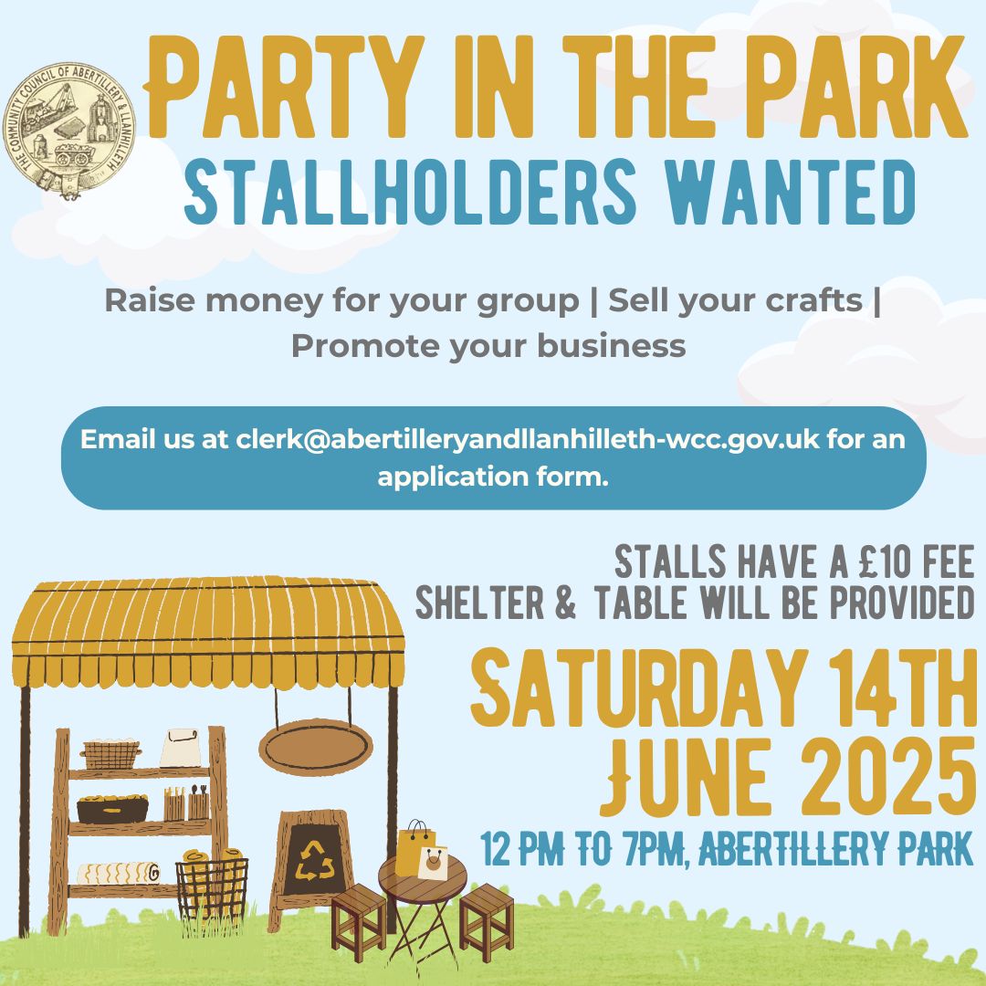Party in the Park - Stallholders Wanted